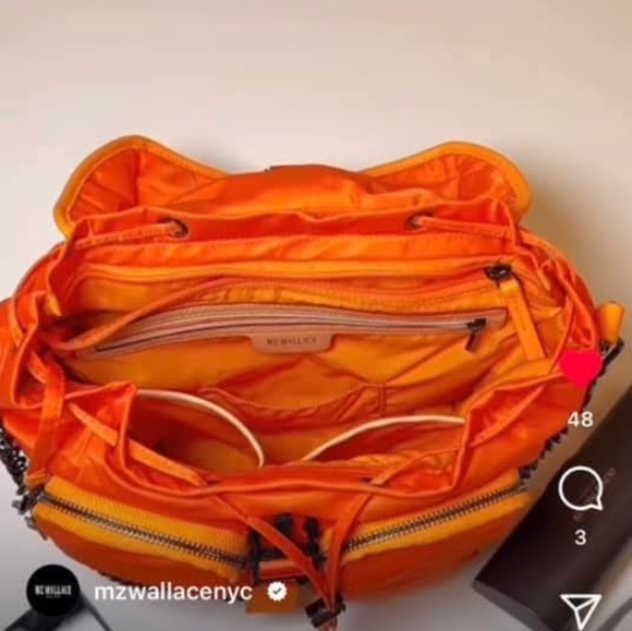 MZW Large Apex Crossbody Tangrine - Picture 9 of 10